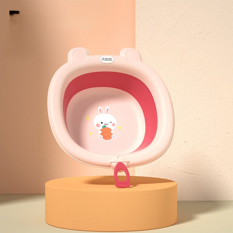 Wholesale Baby Toddler Foldable Basin Hanging Baby Supplies Plastic